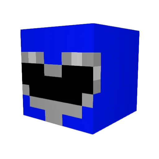 charly_lopez Minecraft avatar head, 3D render