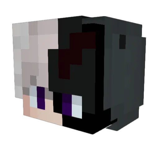 charmandus Minecraft avatar head, 3D render