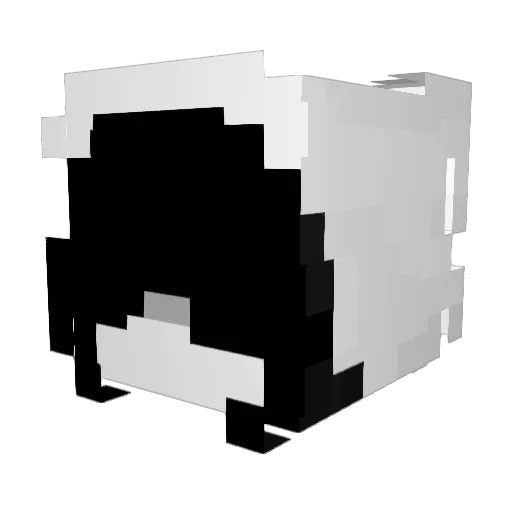 charmmy_kitty Minecraft avatar head, 3D render