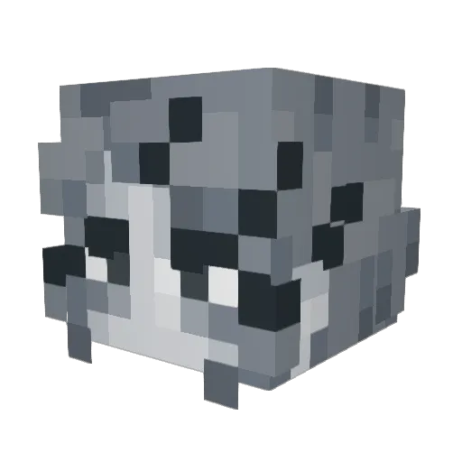 charmmykittyx Minecraft avatar head, 3D render