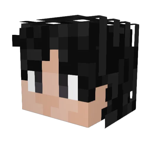 charsgood Minecraft avatar head, 3D render