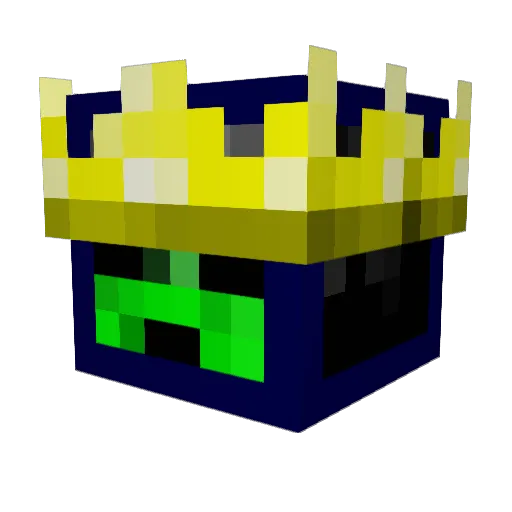 charvin111 Minecraft avatar head, 3D render