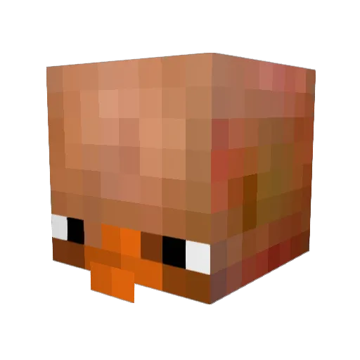chasdog192000 Minecraft avatar head, 3D render