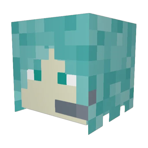 chase4lifee Minecraft avatar head, 3D render
