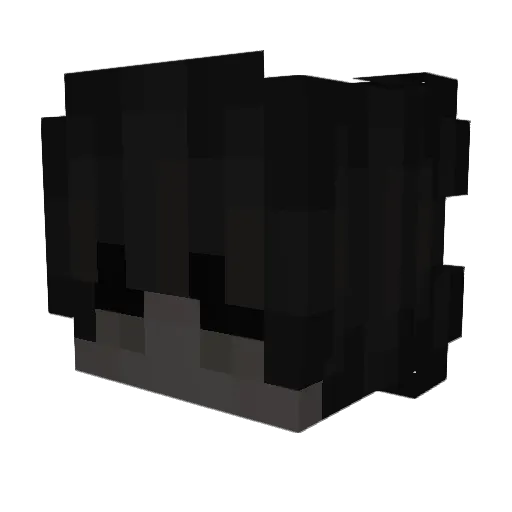 chasebaker Minecraft avatar head, 3D render