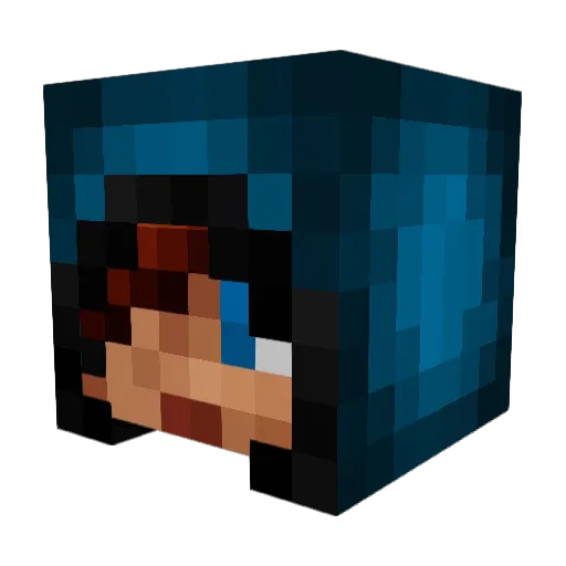 chasejam7 Minecraft avatar head, 3D render