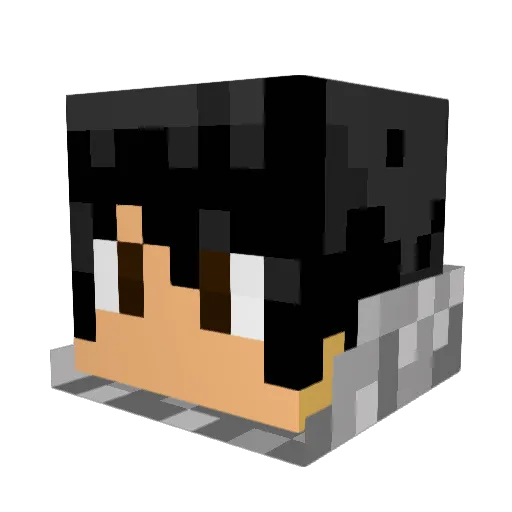 chasep28 Minecraft avatar head, 3D render