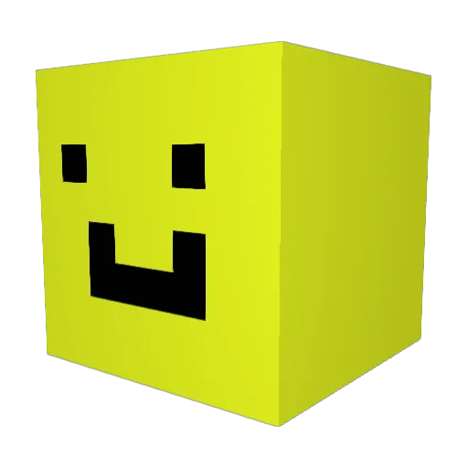 chaserL Minecraft avatar head, 3D render