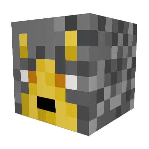 chasers97 Minecraft avatar head, 3D render