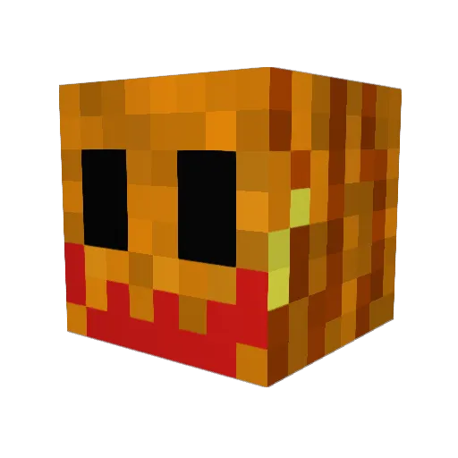 chasetherandom Minecraft avatar head, 3D render