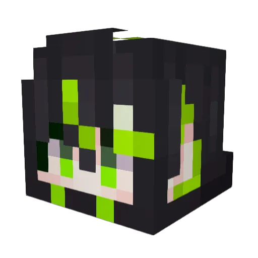 chatnoah925 Minecraft avatar head, 3D render