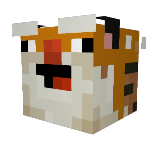 chaunceyrocks Minecraft avatar head, 3D render