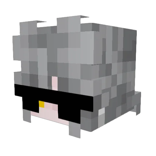 chaynik_424242 Minecraft avatar head, 3D render