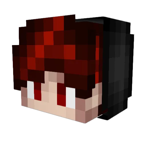 chaz1219 Minecraft avatar head, 3D render