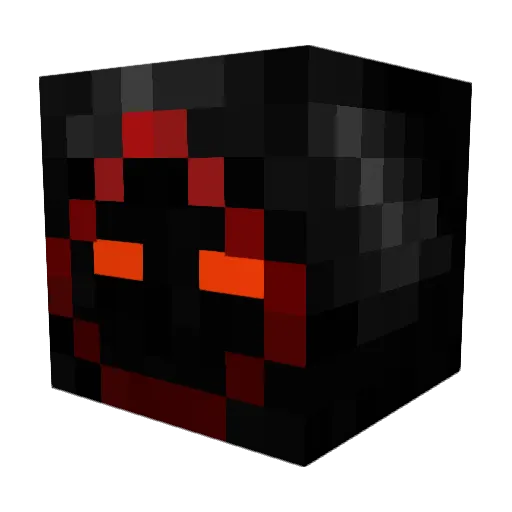 chazbev Minecraft avatar head, 3D render