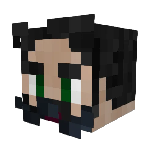 chazbomb1 Minecraft avatar head, 3D render