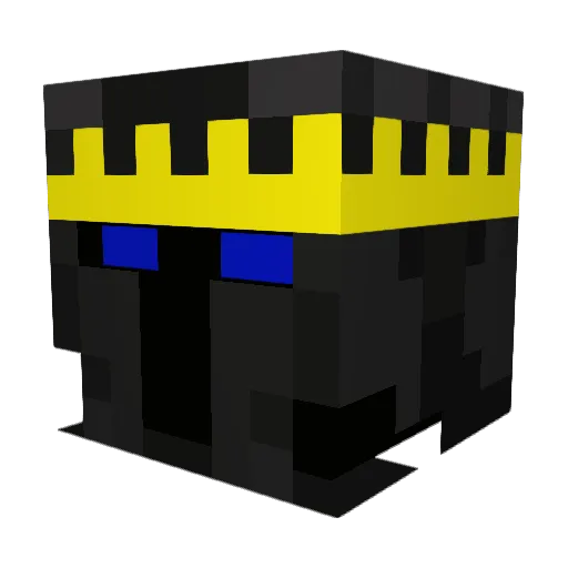 chazeg100 Minecraft avatar head, 3D render