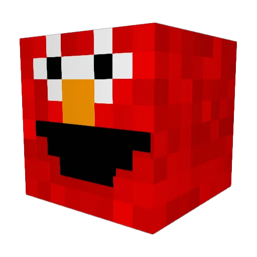 chazoozarax Minecraft avatar head, 3D render