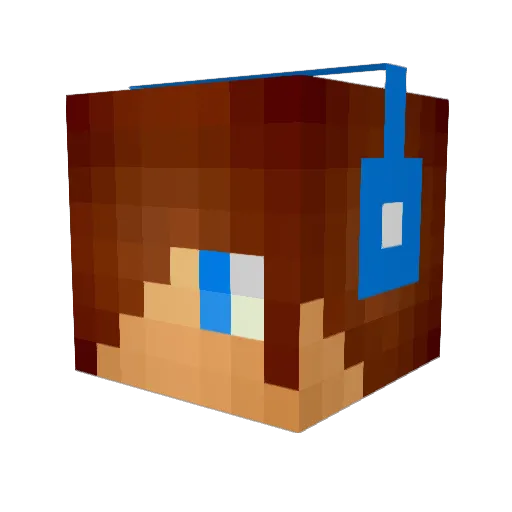 chchase1234 Minecraft avatar head, 3D render