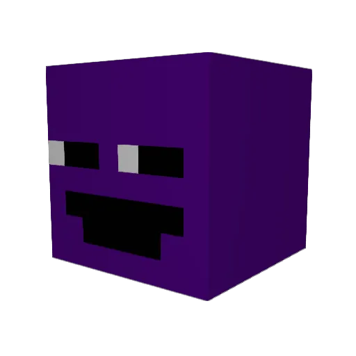 che4il Minecraft avatar head, 3D render