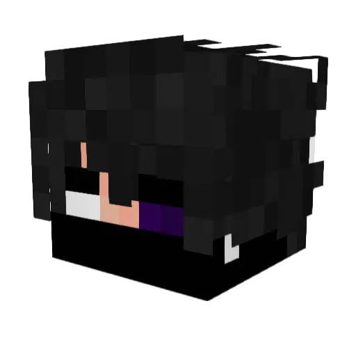 cheatgz Minecraft avatar head, 3D render