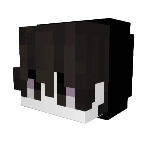 cheatingloves Minecraft avatar head, 3D render