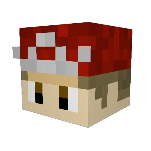 cheatle_c Minecraft avatar head, 3D render