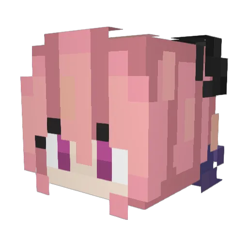 cheburek2011 Minecraft avatar head, 3D render