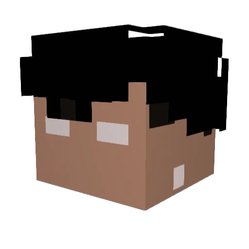 checheelpro69 Minecraft avatar head, 3D render