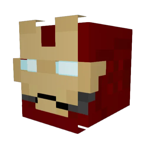 checho65 Minecraft avatar head, 3D render