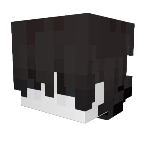checkssv Minecraft avatar head, 3D render