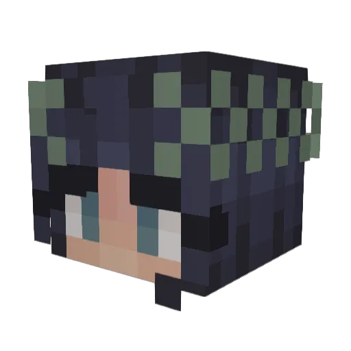 cheddar_cheessee Minecraft avatar head, 3D render