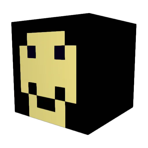 cheeZZY2 Minecraft avatar head, 3D render