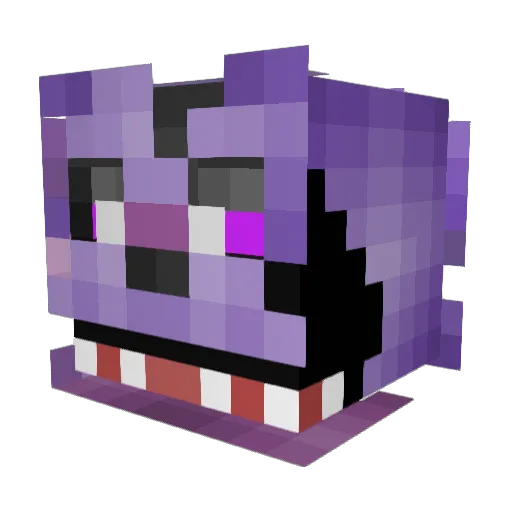 cheeezuz Minecraft avatar head, 3D render