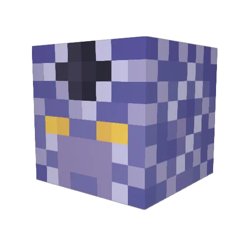 cheemio123 Minecraft avatar head, 3D render