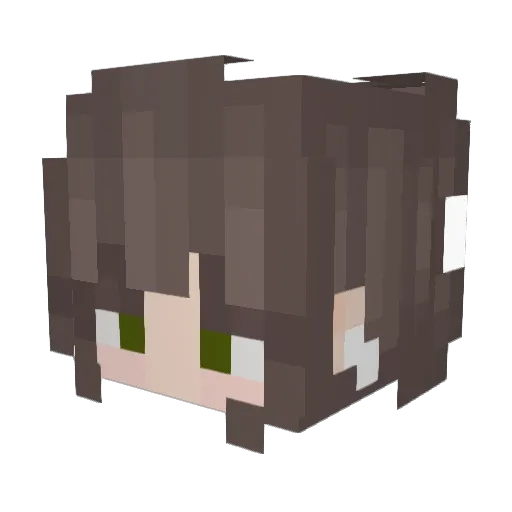 cheerfulbritt Minecraft avatar head, 3D render