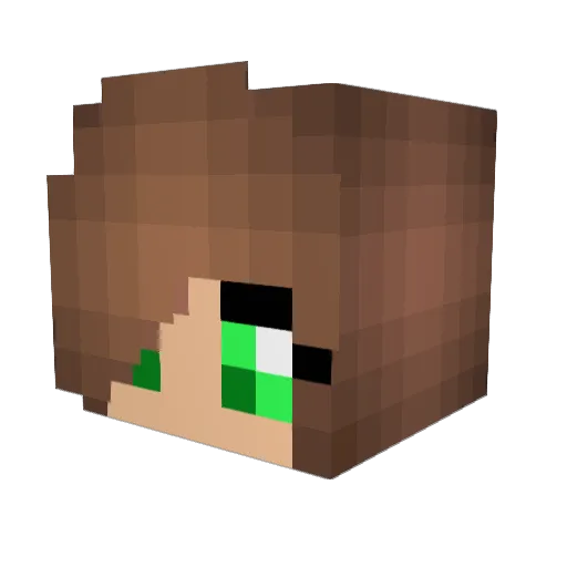 cheerleader0722 Minecraft avatar head, 3D render