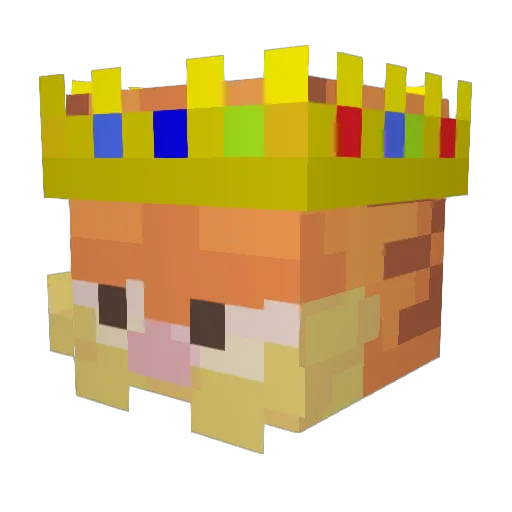 cheersnorm29 Minecraft avatar head, 3D render