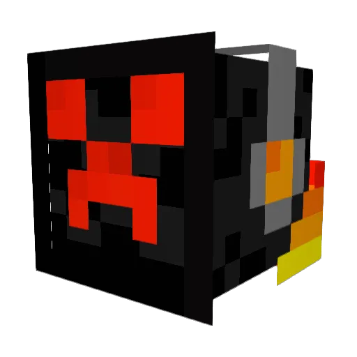 cheese17 Minecraft avatar head, 3D render