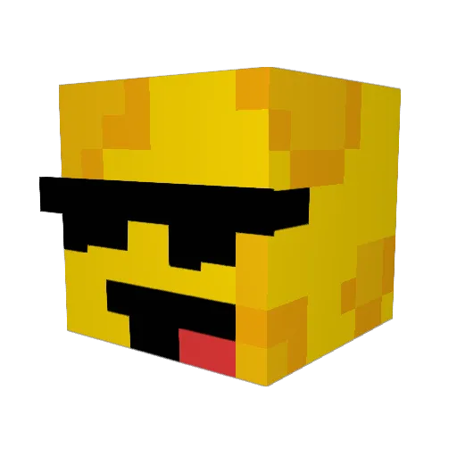cheese_lord_365 Minecraft avatar head, 3D render
