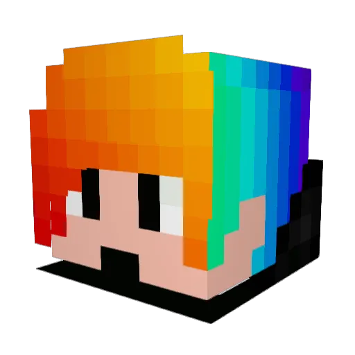 cheesecake666 Minecraft avatar head, 3D render