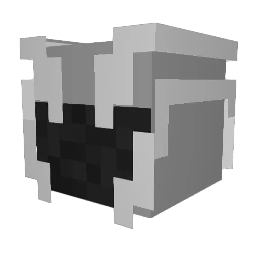 cheesecurd87 Minecraft avatar head, 3D render