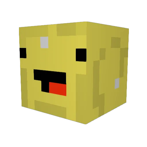 cheesefri3sss Minecraft avatar head, 3D render