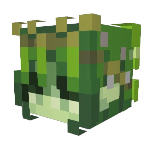 cheesefryer Minecraft avatar head, 3D render