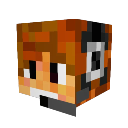 cheesegrits01 Minecraft avatar head, 3D render