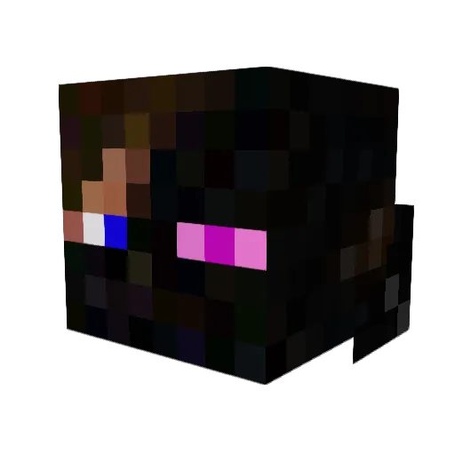 cheeseisqwerty Minecraft avatar head, 3D render