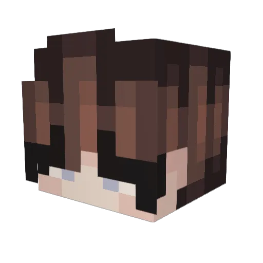 cheeseitzz Minecraft avatar head, 3D render