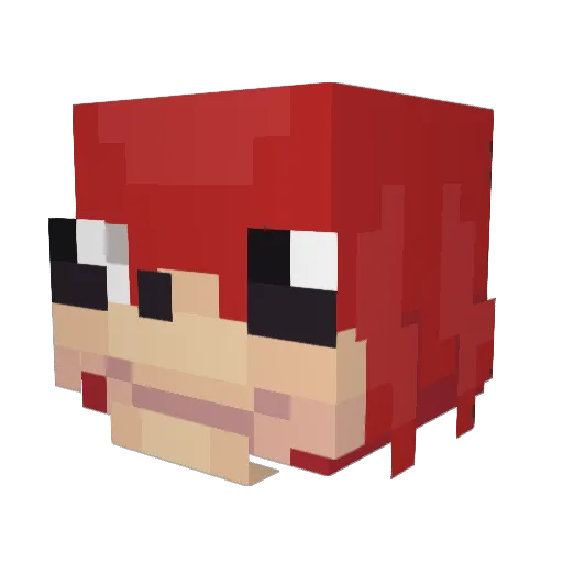 cheeseman306 Minecraft avatar head, 3D render