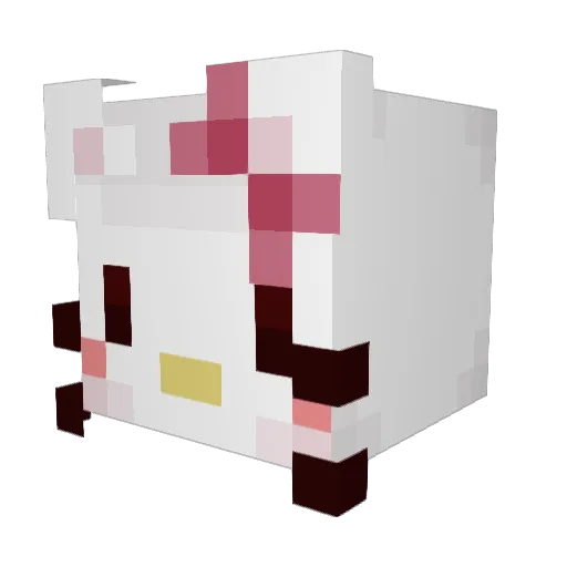 cheesenoodles12 Minecraft avatar head, 3D render