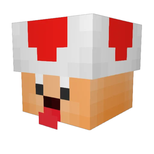 cheesestalker Minecraft avatar head, 3D render